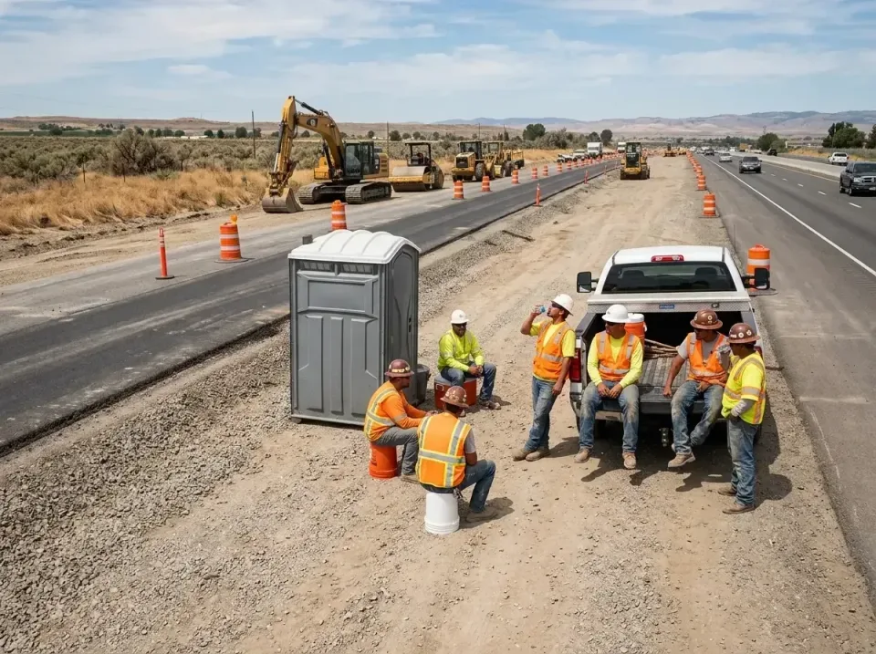 highway-road-construction-crew-007 — frequently asked questions, Porta Potty and Restroom Rentals in Weaverville, NC